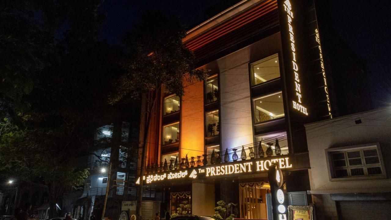 The President Hotel, Kumarapark Bengalúr Exteriér fotografie